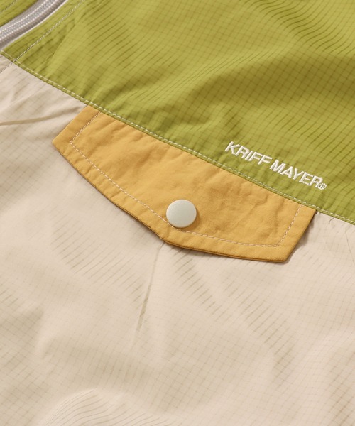 KRIFF MAYER Lady's Collection（クリフメイヤーレディースコレクション）の「ノーカラーひっくりライトJK（ノーカラージャケット・レディース・ブルー/アイボリー/カラフル/その他5・MEDIUM/LARGE）」の20枚目の写真