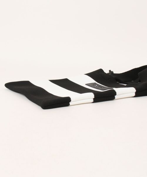 RNA（アールエヌエー）の「E4977 ボーダーニットＢＡＧ（ショルダーバッグ・レディース・ブラック×ホワイト/ライトピンク・FREE）」の13枚目の写真