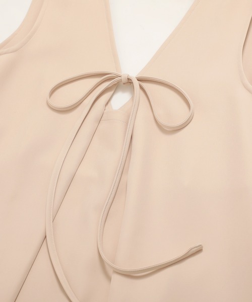 nouvellemoi（ヌーベルモイ）の「前後2WAYジャンパースカート（ジャンパースカート・レディース・ライトグリーン/ベージュ/ブラック/ホワイト系その他・L/M/S）」の14枚目の写真