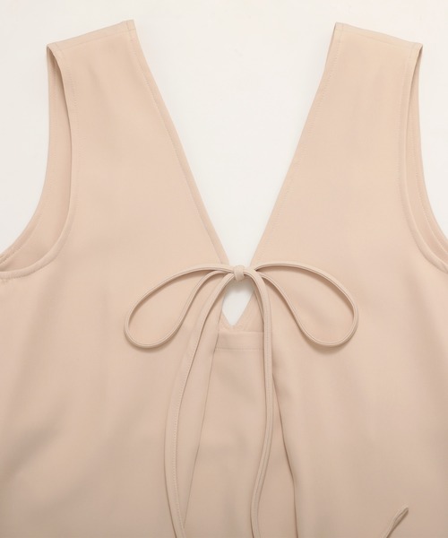 nouvellemoi（ヌーベルモイ）の「前後2WAYジャンパースカート（ジャンパースカート・レディース・ライトグリーン/ベージュ/ブラック/ホワイト系その他・L/M/S）」の11枚目の写真