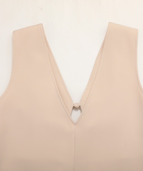 nouvellemoi（ヌーベルモイ）の「前後2WAYジャンパースカート（ジャンパースカート・レディース・ライトグリーン/ベージュ/ブラック/ホワイト系その他・L/M/S）」の12枚目の写真