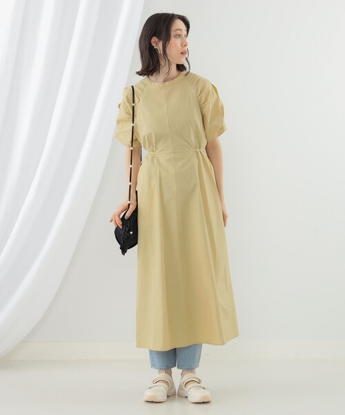Ray BEAMS / ショルダー スリット ワンピース Ray BEAMS（レイ ビームス）ショルダー スリット ワンピース
