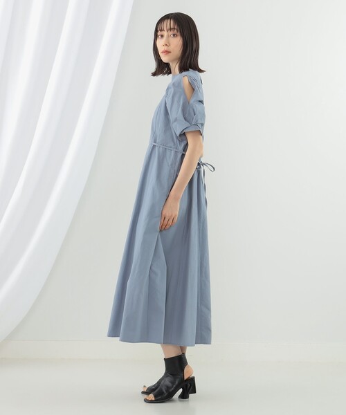 Ray BEAMS ショルダー スリット ワンピース Ray BEAMS（レイビームス）の「Ray BEAMS / ショルダー スリット