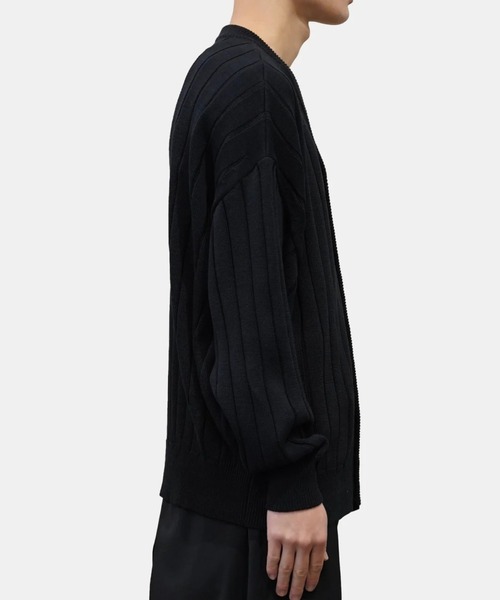 yoko sakamoto（ヨーコサカモト）の「【YOKO SAKAMOTO】 CARDIGAN（カーディガン/ボレロ・メンズ・ブラック/ネイビー/グレー・LARGE/MEDIUM）」の5枚目の写真