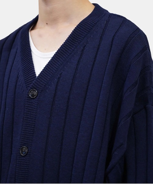 yoko sakamoto（ヨーコサカモト）の「【YOKO SAKAMOTO】 CARDIGAN（カーディガン/ボレロ・メンズ・ブラック/ネイビー/グレー・LARGE/MEDIUM）」の13枚目の写真