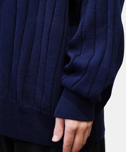yoko sakamoto（ヨーコサカモト）の「【YOKO SAKAMOTO】 CARDIGAN（カーディガン/ボレロ・メンズ・ブラック/ネイビー/グレー・LARGE/MEDIUM）」の14枚目の写真