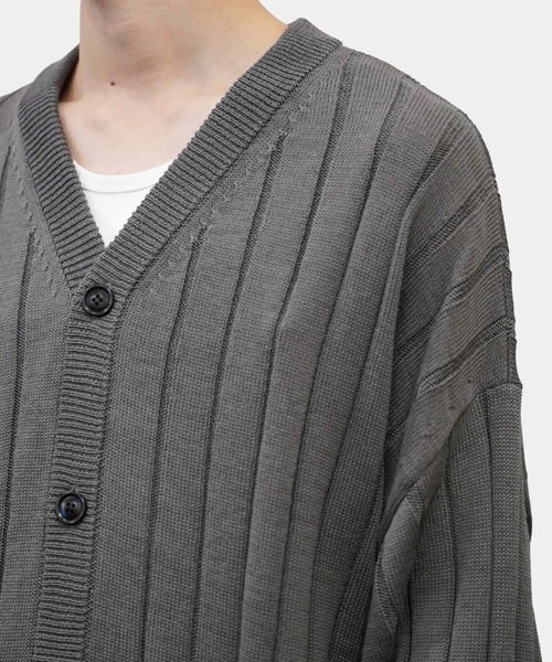 yoko sakamoto（ヨーコサカモト）の「【YOKO SAKAMOTO】 CARDIGAN（カーディガン/ボレロ・メンズ・ブラック/ネイビー/グレー・LARGE/MEDIUM）」の17枚目の写真