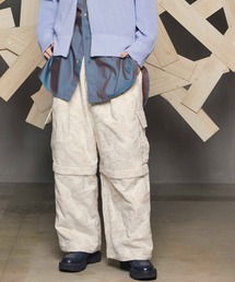 《UNISEX》【LIMITED EDITION】Prime-Wide 2WAY Cargo Pants/プライムワイド2WAYカーゴパンツ【MAISON SPECIAL/メゾンスペシャル】■セットアップ対応■