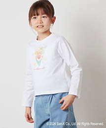 a.v.v（アーヴェヴェ）の「[100-140]【すみっコぐらし】バックフリルＴシャツ（Tシャツ/カットソー・キッズ）」