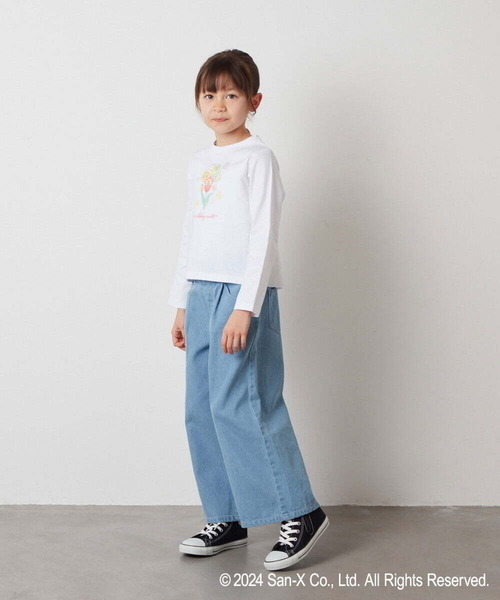 a.v.v（アーヴェヴェ）の「[100-140]【すみっコぐらし】バックフリルＴシャツ（Tシャツ/カットソー・キッズ・ホワイト・100/110/120/130/140）」の8枚目の写真