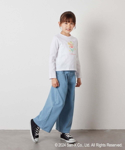 a.v.v（アーヴェヴェ）の「[100-140]【すみっコぐらし】バックフリルＴシャツ（Tシャツ/カットソー・キッズ・ホワイト・100/110/120/130/140）」の10枚目の写真