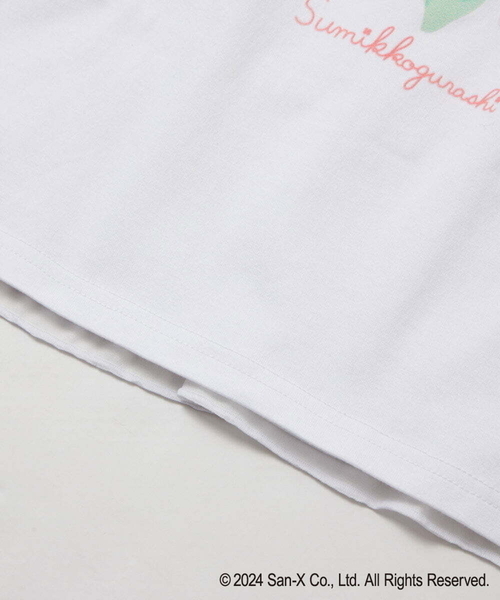 a.v.v（アーヴェヴェ）の「[100-140]【すみっコぐらし】バックフリルＴシャツ（Tシャツ/カットソー・キッズ・ホワイト・100/110/120/130/140）」の21枚目の写真