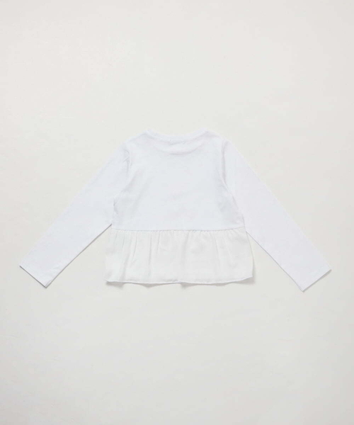 a.v.v（アーヴェヴェ）の「[100-140]【すみっコぐらし】バックフリルＴシャツ（Tシャツ/カットソー・キッズ・ホワイト・100/110/120/130/140）」の22枚目の写真