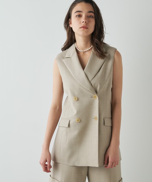 Whim Gazette（ウィムガゼット）の「バックシャンジレ（ベスト）」 - WEAR