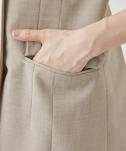 Whim Gazette（ウィムガゼット）の「バックシャンジレ（ベスト）」 - WEAR