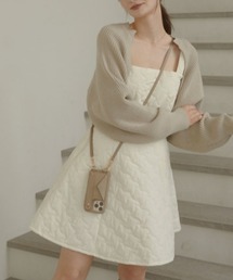 ACYM | Quilting fit flare ワンピース(ワンピース)