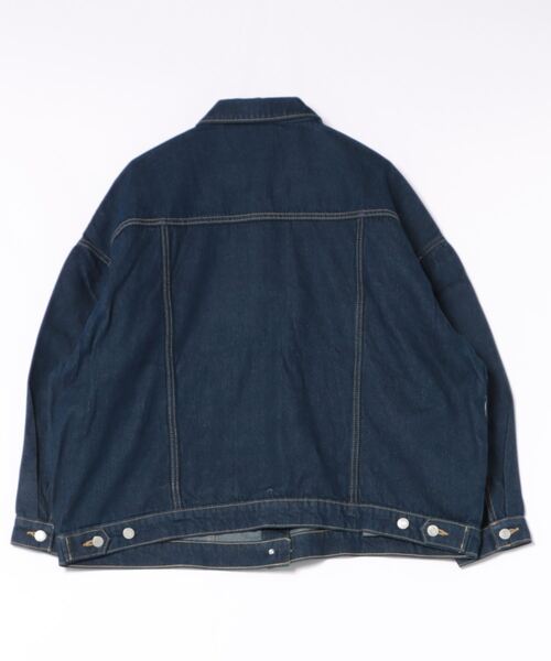 EGOIST（エゴイスト）の「オーバーサイズデニムジャケット（デニムジャケット・レディース・ブルー/サックスブルー・FREE）」の19枚目の写真