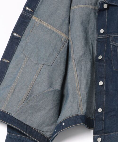 EGOIST（エゴイスト）の「オーバーサイズデニムジャケット（デニムジャケット・レディース・ブルー/サックスブルー・FREE）」の16枚目の写真