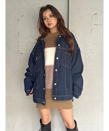 EGOIST | オーバーサイズデニムジャケット(デニムジャケット)