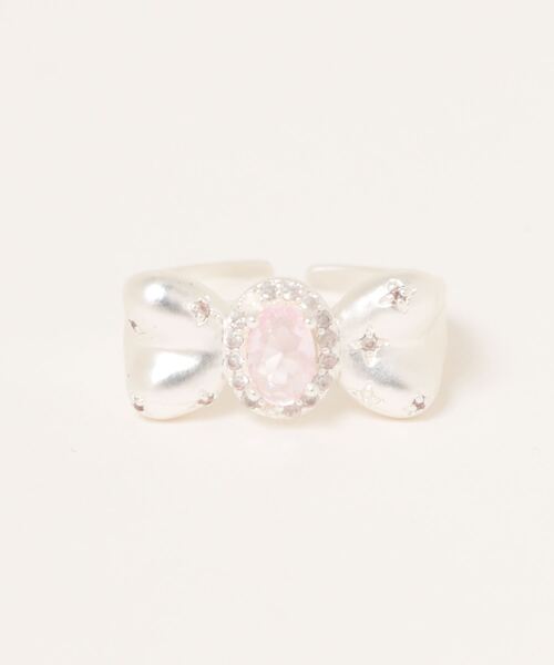 Mayree（メイリー）の「【urge select】リボンデザイン マットシルバー リング【サイズ調節可能】（リング・レディース・シルバー系その他・FREE）」の3枚目の写真