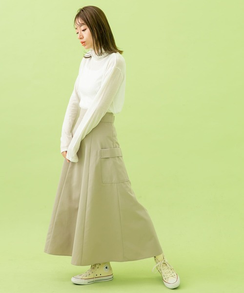 URBAN RESEARCH Sonny Label（アーバンリサーチサニーレーベル）の「2WAYカーゴジャンパースカート（ジャンパースカート・レディース・ベージュ系その他/ブラック/カーキ・FREE）」の6枚目の写真