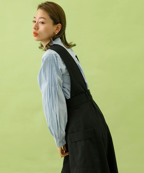 URBAN RESEARCH Sonny Label（アーバンリサーチサニーレーベル）の「2WAYカーゴジャンパースカート（ジャンパースカート・レディース・ベージュ系その他/ブラック/カーキ・FREE）」の9枚目の写真