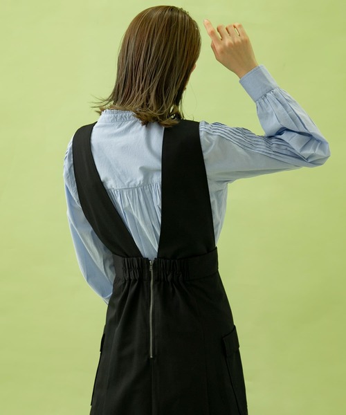 URBAN RESEARCH Sonny Label（アーバンリサーチサニーレーベル）の「2WAYカーゴジャンパースカート（ジャンパースカート・レディース・ベージュ系その他/ブラック/カーキ・FREE）」の13枚目の写真