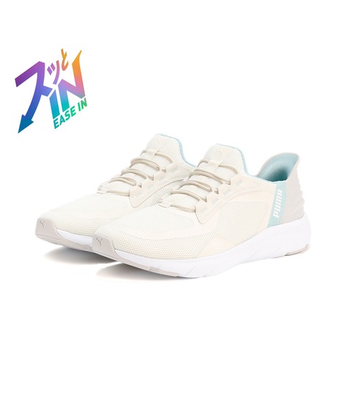 PUMA（プーマ）の「PUMA プーマ ユニセックス ソフトライド フレックス レース イーズイン ワ（スニーカー・メンズ・ネイビー/ブラック系その他/グレー系その他/グレー・28.0cm/27.5cm/24.5cm/24.0cm/28.5cm/30.0cm/29.5cm/27.0cm/26.5cm/23.5cm/23.0cm/25.5cm/25.0cm/22.5cm/22.0cm/26.0cm/29.0cm）」の3枚目の写真