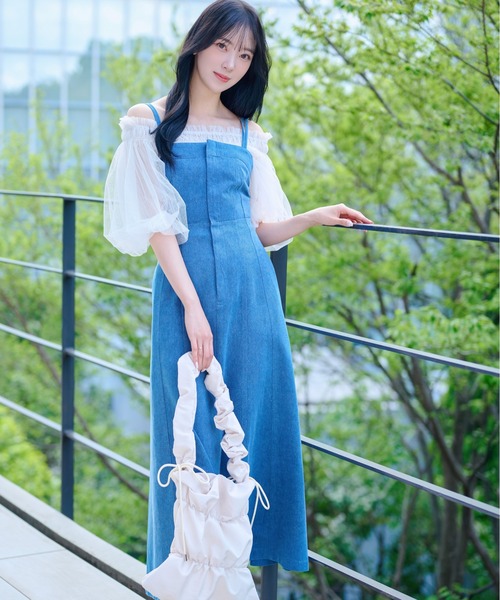 mysty woman(ミスティウーマン)の「シャーリングナイロンBAG 104197(ショルダーバッグ・レディース・ライトグリーン/ホワイト系その他・FREE)」の22枚目の写真