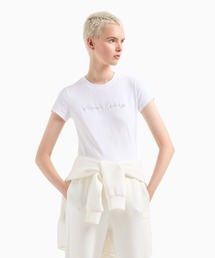 ARMANI EXCHANGE | 【A|X アルマーニ エクスチェンジ】シグネチャーロゴ　半袖クルーネックTシャツ/SLIM(Tシャツ/カットソー)