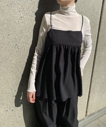 LAGLAIA（ラグライア）の「【sifflement】ふくれジャガードキャミソール（キャミソール）」