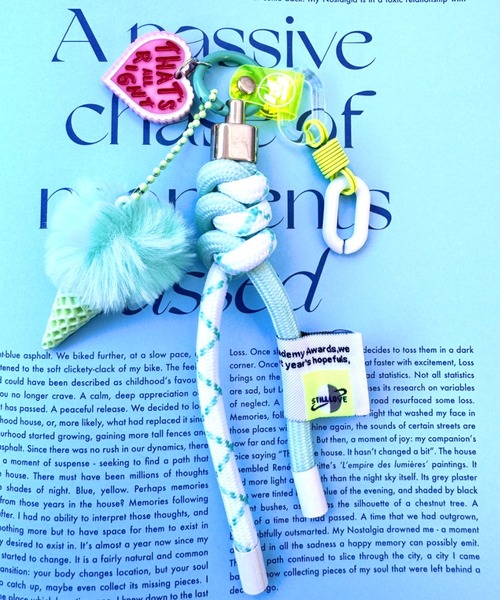 Y2K SYNAPSE FACTORY（ワイツーケー シナプスファクトリー）の「Paracord Keychain７（スマホグッズ・レディース・ライラック系1/ライラック系2/ピンク系1/ピンク系2/ライトグリーン系1/ライトグリーン系2・FREE）」の14枚目の写真