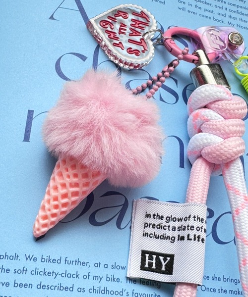 Y2K SYNAPSE FACTORY（ワイツーケー シナプスファクトリー）の「Paracord Keychain７（スマホグッズ・レディース・ライラック系1/ライラック系2/ピンク系1/ピンク系2/ライトグリーン系1/ライトグリーン系2・FREE）」の15枚目の写真