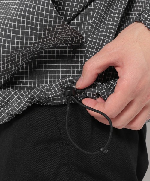 RAGEBLUE（レイジブルー）の「ナイロン/グラフチェックアノラック