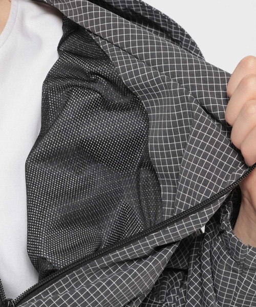 RAGEBLUE（レイジブルー）の「ナイロン/グラフチェックアノラック