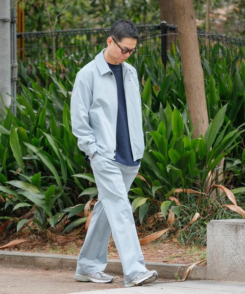 URBAN RESEARCH（アーバンリサーチ）の「『UR TECH POLIsh POLI』ハリントンジャケット（その他アウター・メンズ・ライトブルー/グリーン系その他/アイボリー・LARGE/MEDIUM）」の7枚目の写真