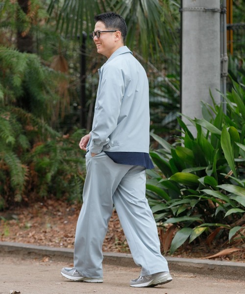 URBAN RESEARCH（アーバンリサーチ）の「『UR TECH POLIsh POLI』ハリントンジャケット（その他アウター・メンズ・ライトブルー/グリーン系その他/アイボリー・LARGE/MEDIUM）」の9枚目の写真