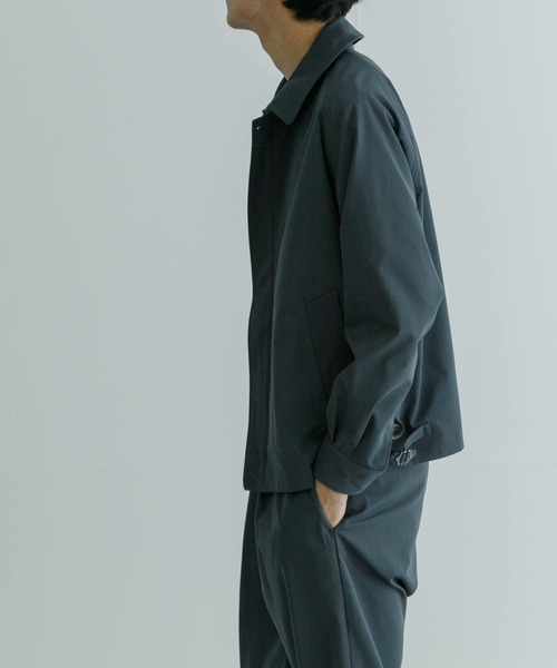 URBAN RESEARCH（アーバンリサーチ）の「『UR TECH POLIsh POLI』ハリントンジャケット（その他アウター・メンズ・ライトブルー/グリーン系その他/アイボリー・LARGE/MEDIUM）」の17枚目の写真