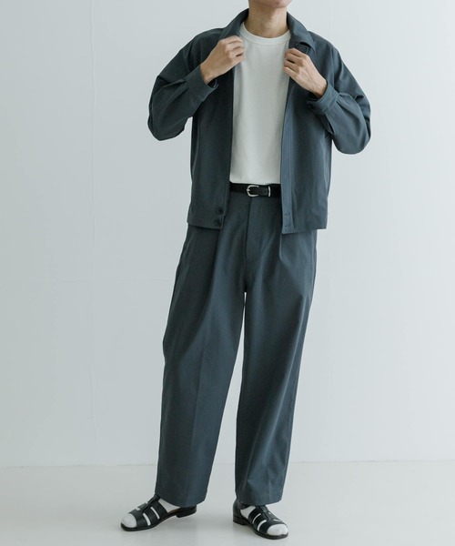 URBAN RESEARCH（アーバンリサーチ）の「『UR TECH POLIsh POLI』ハリントンジャケット（その他アウター・メンズ・ライトブルー/グリーン系その他/アイボリー・LARGE/MEDIUM）」の18枚目の写真