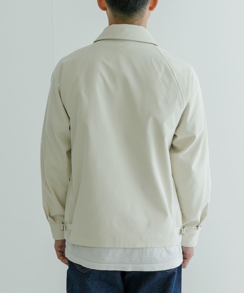 URBAN RESEARCH（アーバンリサーチ）の「『UR TECH POLIsh POLI』ハリントンジャケット（その他アウター・メンズ・ライトブルー/グリーン系その他/アイボリー・LARGE/MEDIUM）」の21枚目の写真