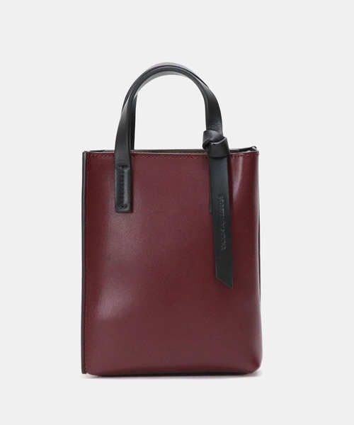 ROBERTA GANDOLFI（ロベルタガンドルフィ）の「【 ROBERTA GANDOLFI 】イタリア製 カーフスキン2WAYバイカラーショルダーバッグ(S)（ショルダーバッグ・レディース・グレー/ボルドー・FREE）」の19枚目の写真