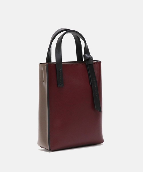 ROBERTA GANDOLFI（ロベルタガンドルフィ）の「【 ROBERTA GANDOLFI 】イタリア製 カーフスキン2WAYバイカラーショルダーバッグ(S)（ショルダーバッグ・レディース・グレー/ボルドー・FREE）」の20枚目の写真