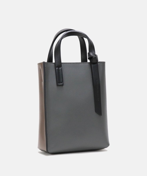 ROBERTA GANDOLFI（ロベルタガンドルフィ）の「【 ROBERTA GANDOLFI 】イタリア製 カーフスキン2WAYバイカラーショルダーバッグ(S)（ショルダーバッグ・レディース・グレー/ボルドー・FREE）」の16枚目の写真