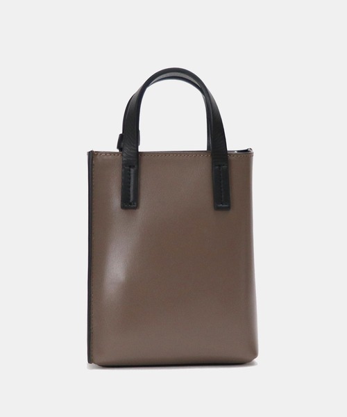 ROBERTA GANDOLFI（ロベルタガンドルフィ）の「【 ROBERTA GANDOLFI 】イタリア製 カーフスキン2WAYバイカラーショルダーバッグ(S)（ショルダーバッグ・レディース・グレー/ボルドー・FREE）」の18枚目の写真