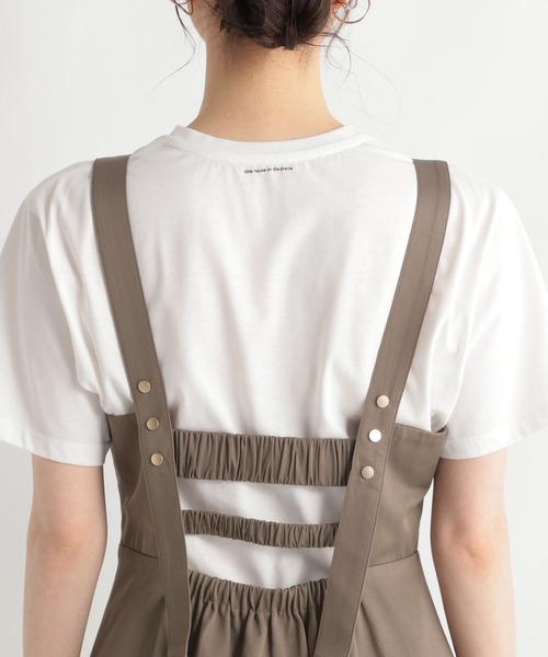 Andemiu（アンデミュウ）の「タックベアジャンスカ111465（ジャンパースカート・レディース・ブラック/グリーン/ブラウン・FREE）」の20枚目の写真