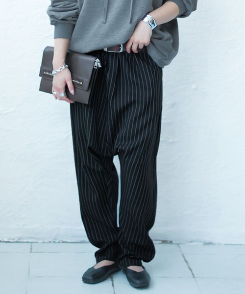 ストライプサルエルパンツ（その他パンツ）｜GOLDJAPAN（ゴールド