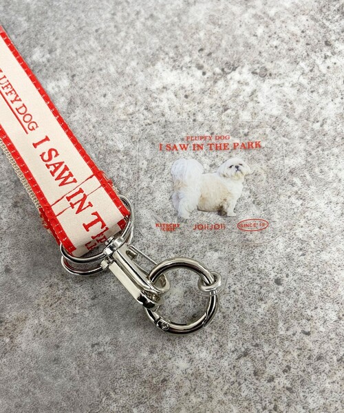 fredy emue（フレディエミュ）の「【JoliJoli/ジョリジョリ】プリントシートスマホストラップS（スマホグッズ・レディース・レッド系その他/ブラック系その他3・FREE）」の4枚目の写真