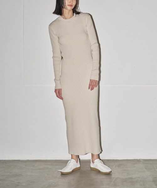 TODAYFUL（トゥデイフル）の「TODAYFUL Backlayered Knit Dress バック