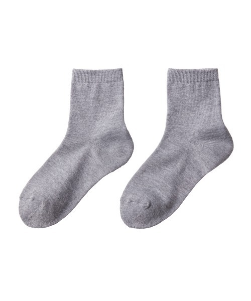 GUNZE（グンゼ）の「GUNZE BASIC/グンゼベーシック 5足組 靴下  クルー丈（ソックス/靴下・レディース・その他1/ブラック・23-25）」の5枚目の写真