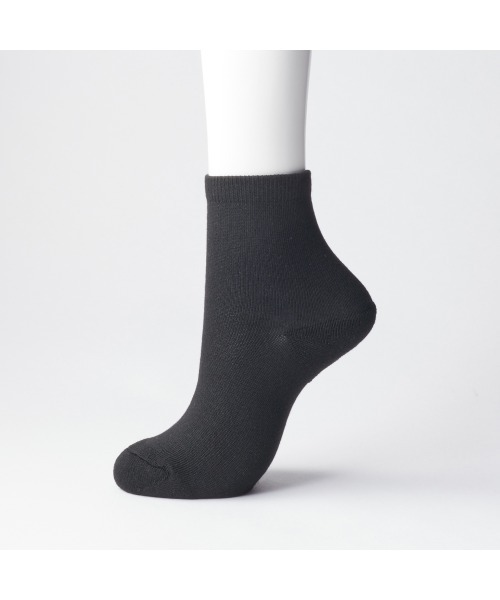 GUNZE（グンゼ）の「GUNZE BASIC/グンゼベーシック 5足組 靴下  クルー丈（ソックス/靴下・レディース・その他1/ブラック・23-25）」の6枚目の写真